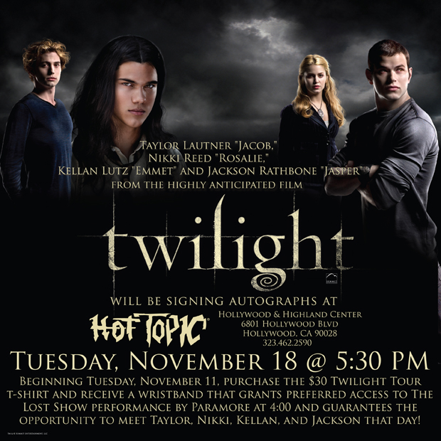Hot Topic Hollywood Event