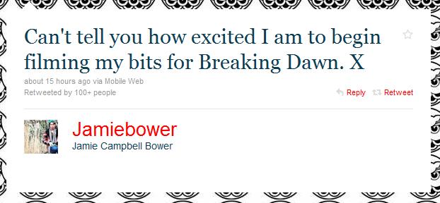 Jamie Campbell-Bower Confirms He's Back for "Breaking Dawn" + an Updated "BD" Synopsis