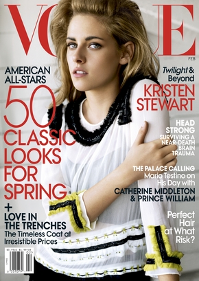 Kristen Stewart on the Cover of Vogue