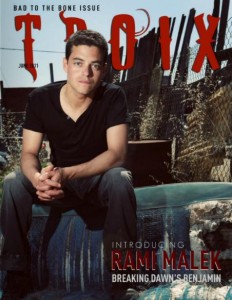 Rami Malek Featured in TROIX Magazine