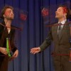 Jimmy Fallon & Rob Play a Game of Darts...Late Night Style
